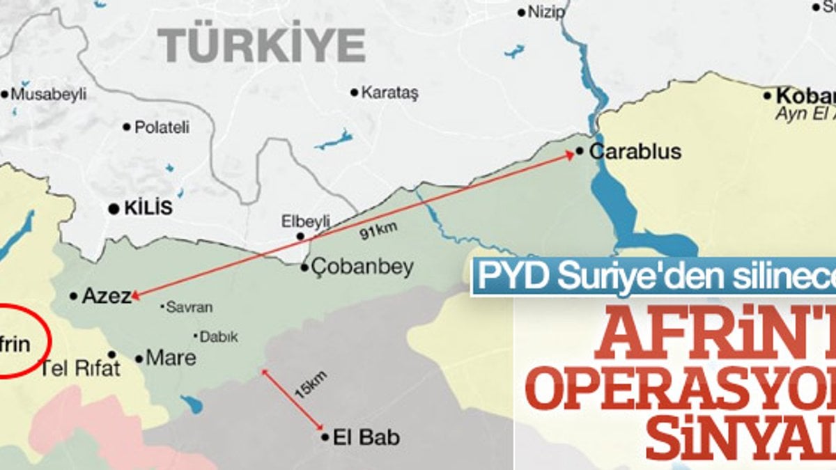 Cumhurbaşkanı Erdoğan'dan Afrin'e harekat sinyali