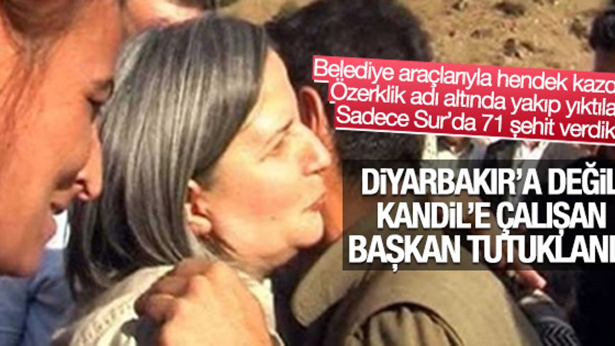 Diyarbakır Büyükşehir Belediye Başkanı Gültan Kışanak tutuklandı