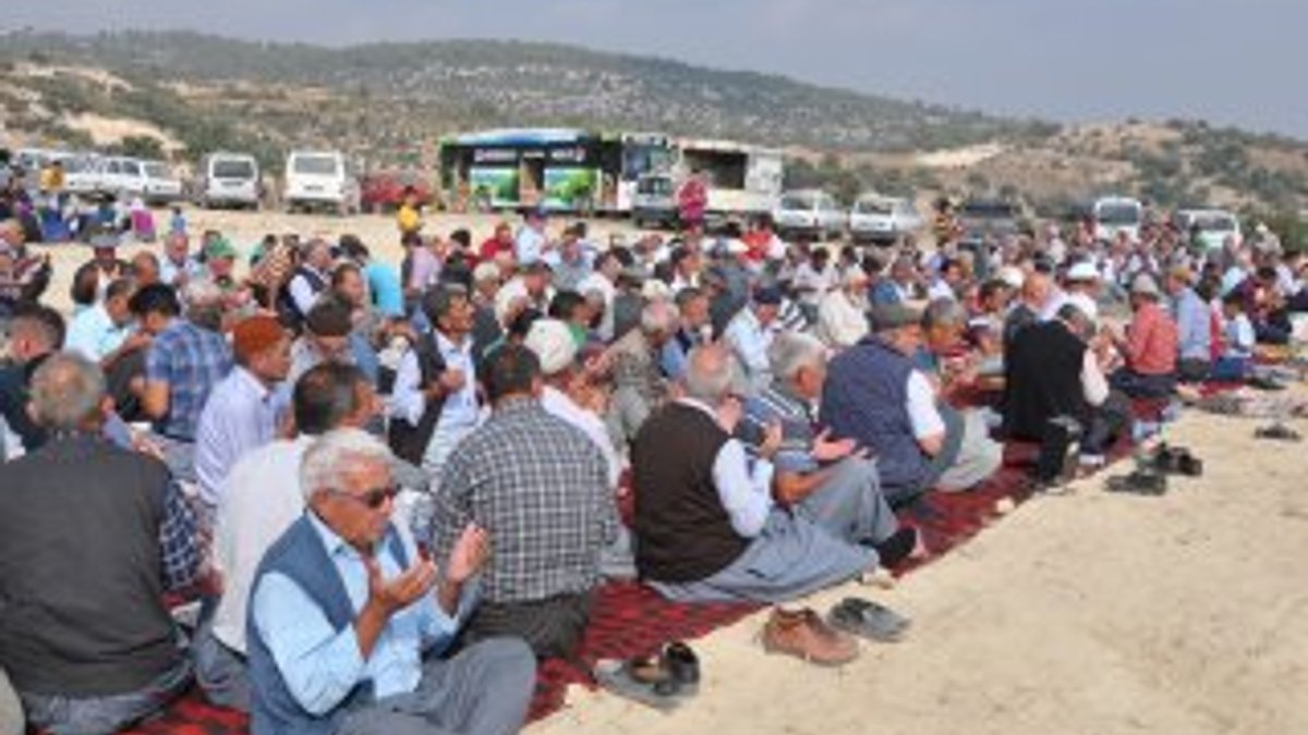 Mersin'de köylülerden yağmur duası