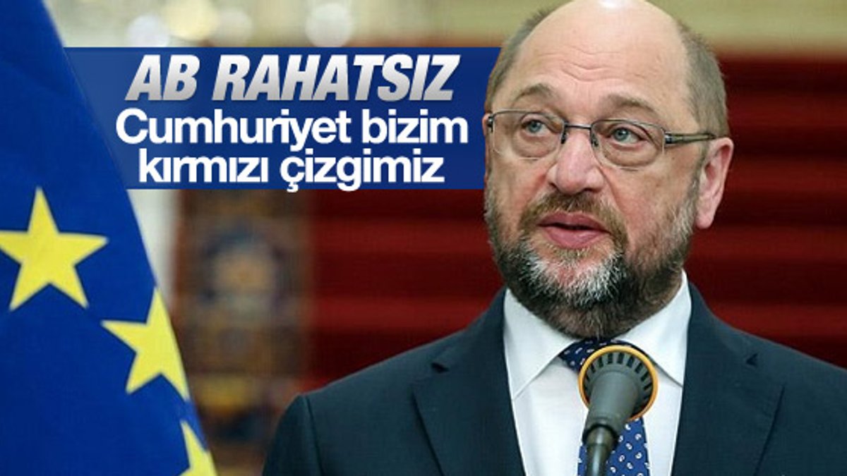Schulz'dan Cumhuriyet gazetesi açıklaması