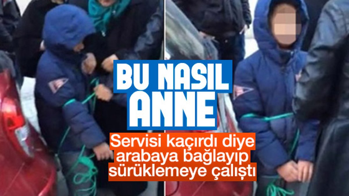 İstanbul'da okul servisini kaçıran çocuğa anne işkencesi