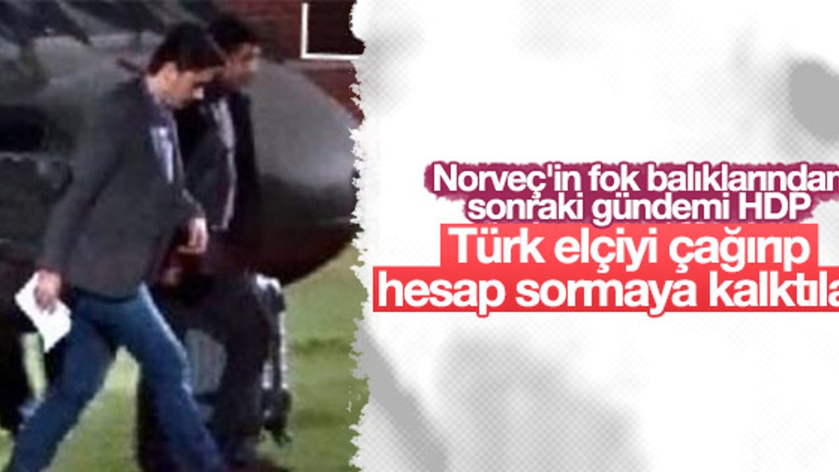 Norveç'ten HDP'lilerin tutuklanmasına tepki