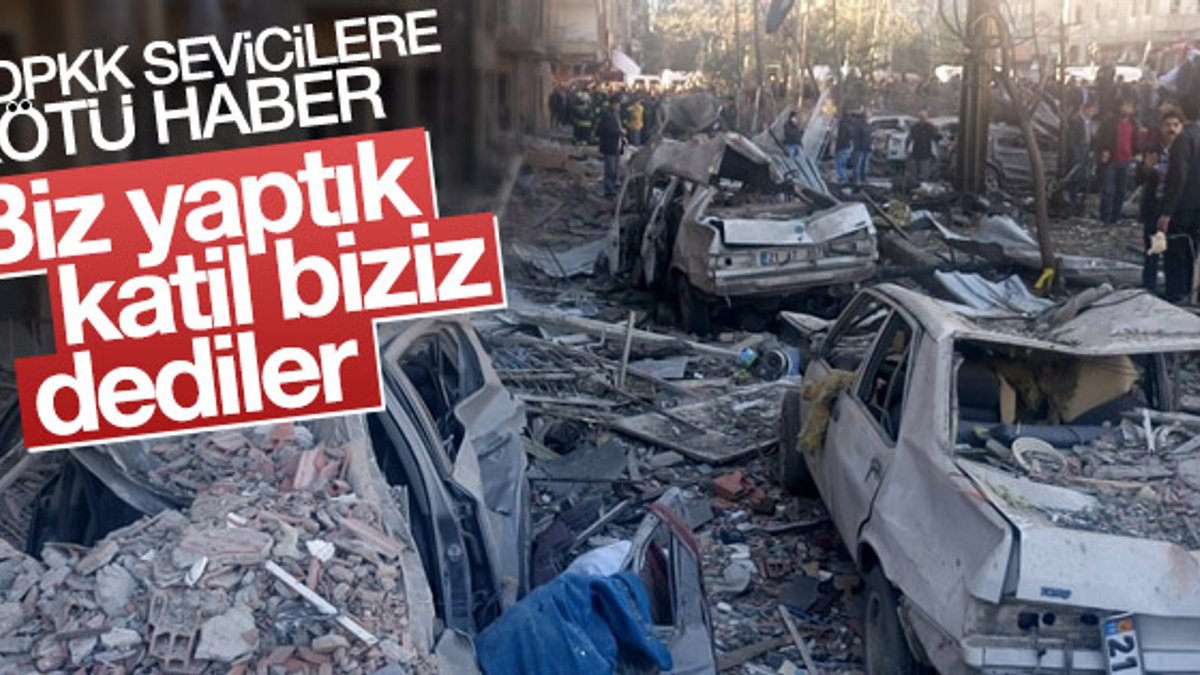 Diyarbakır'daki saldırıyı TAK üstlendi