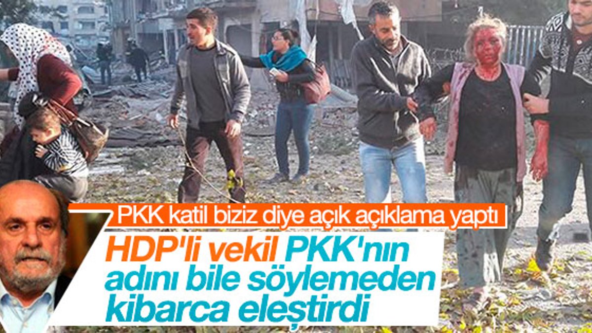 HDP'li Ertuğrul Kürkçü'den PKK'ya tepki