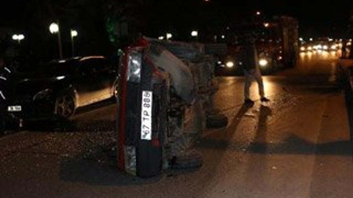 Zonguldak'ta alkollü sürücü kaza yaptı: 3 yaralı