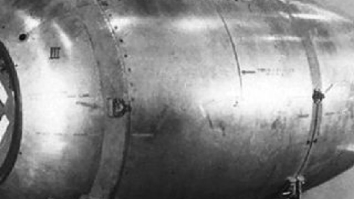 Deniz hıyarı arayan dalgıç nükleer bomba buldu