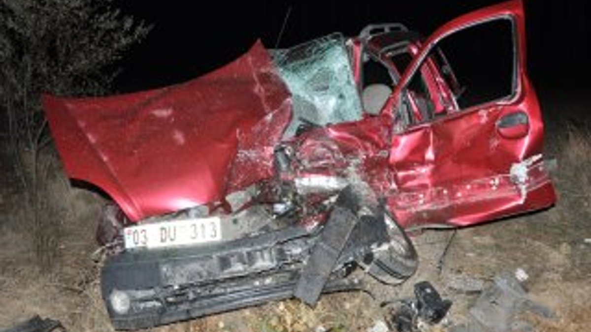 Afyonkarahisar’da kaza: 3 ölü 4 yaralı