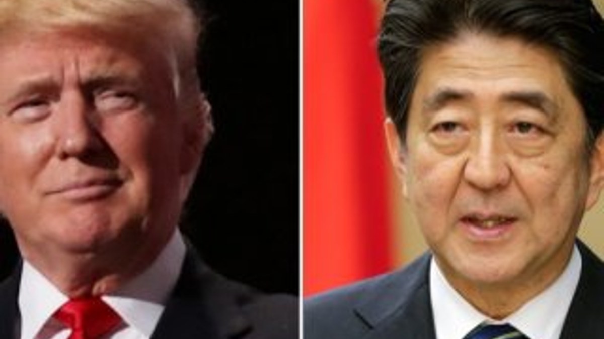 Trump ile yüz yüze görüşecek ilk yabancı lider Şinzo Abe