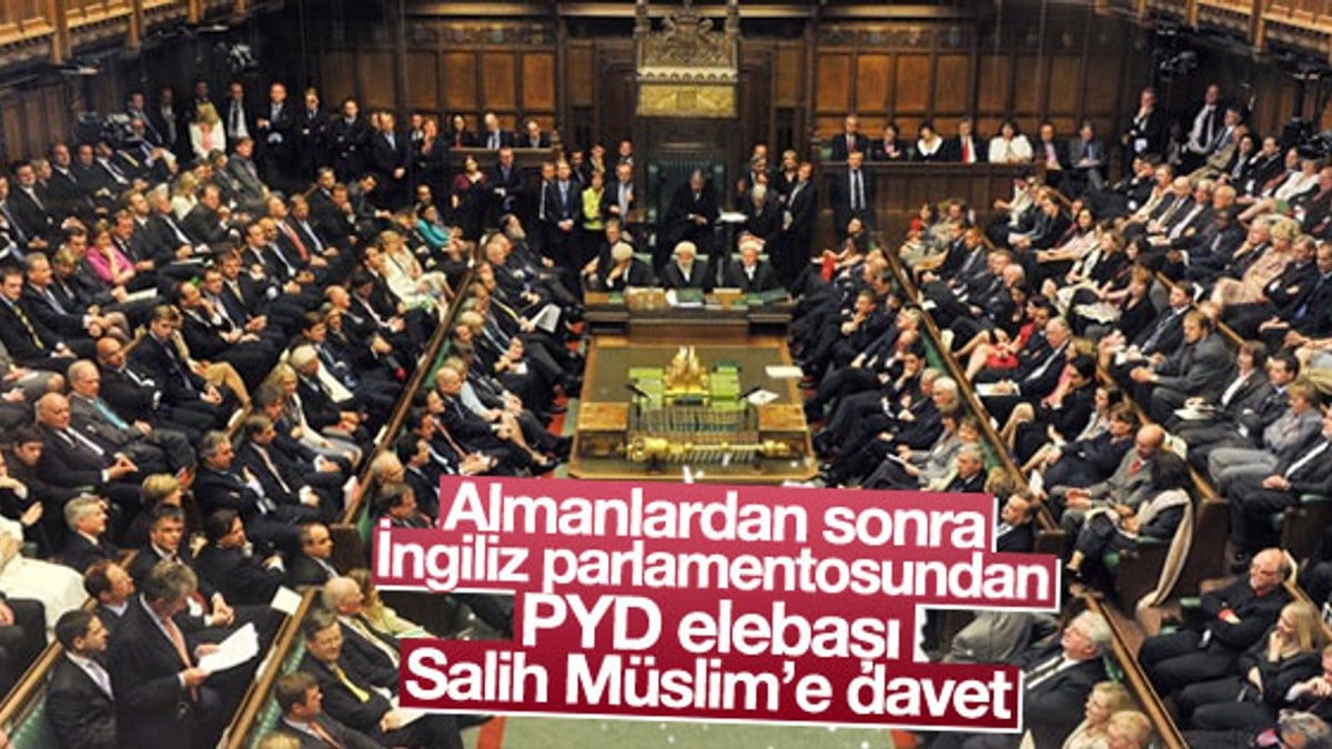 Salih Müslim İngiliz parlamentosunda konuşacak