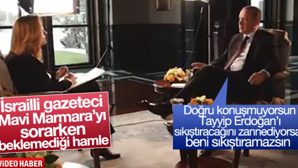 Cumhurbaşkanı Erdoğan'ın İsrail kanalına verdiği röportaj