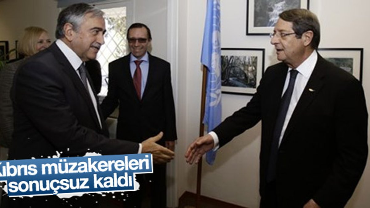 İsviçre'de Kıbrıs müzakerelerinden sonuç çıkmadı