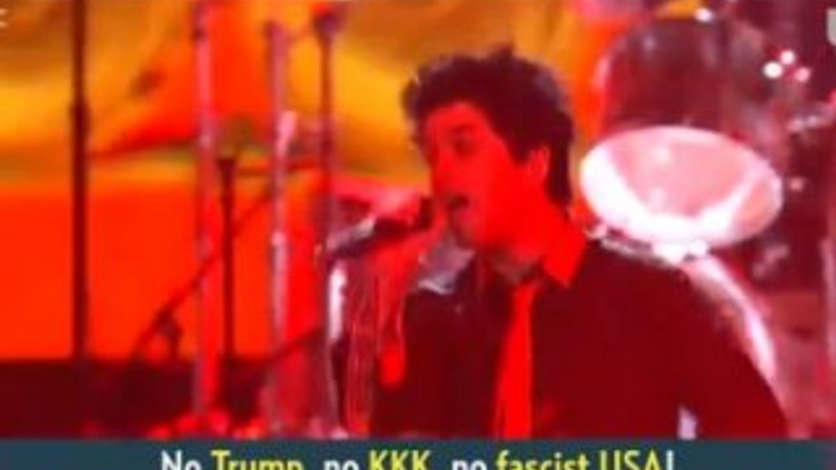 Amerikan Müzik Ödülleri'nde Trump'a protesto