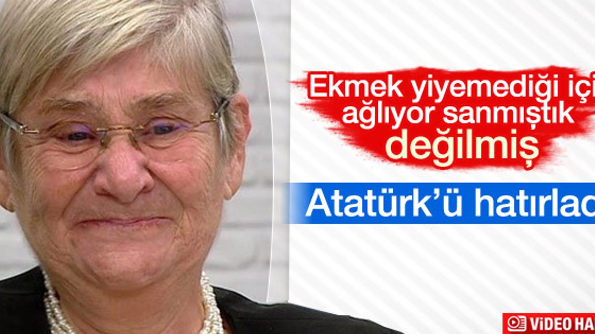 Canan Karatay'ın Atatürk gözyaşları