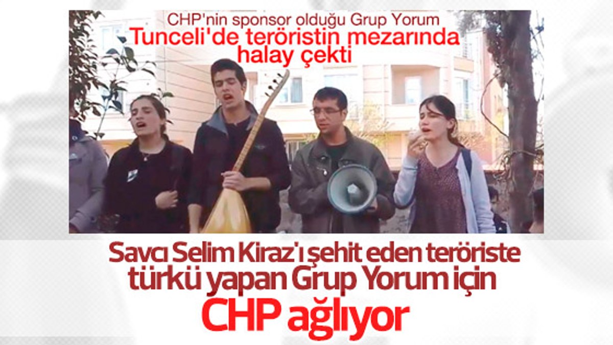 CHP'li vekiller Grup Yorum'a ağlıyor