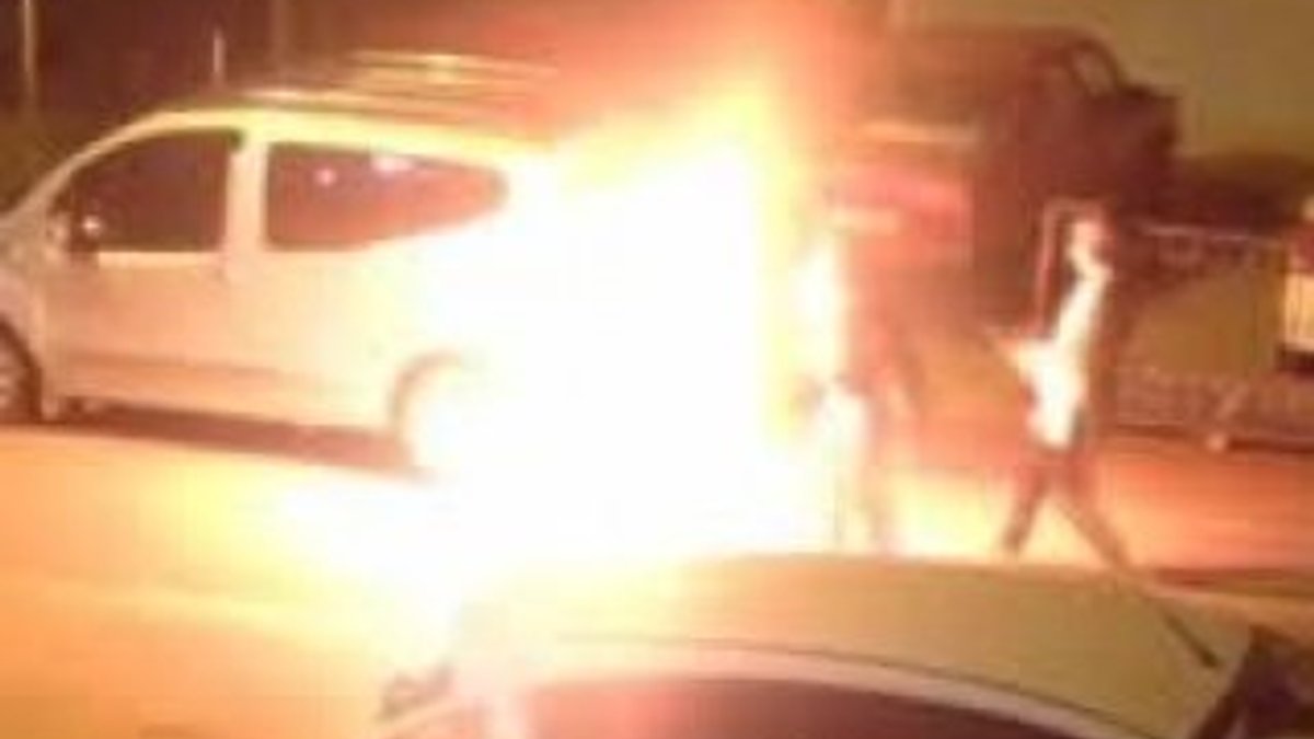Ankara'da bir kadın kendini ateşe verdi