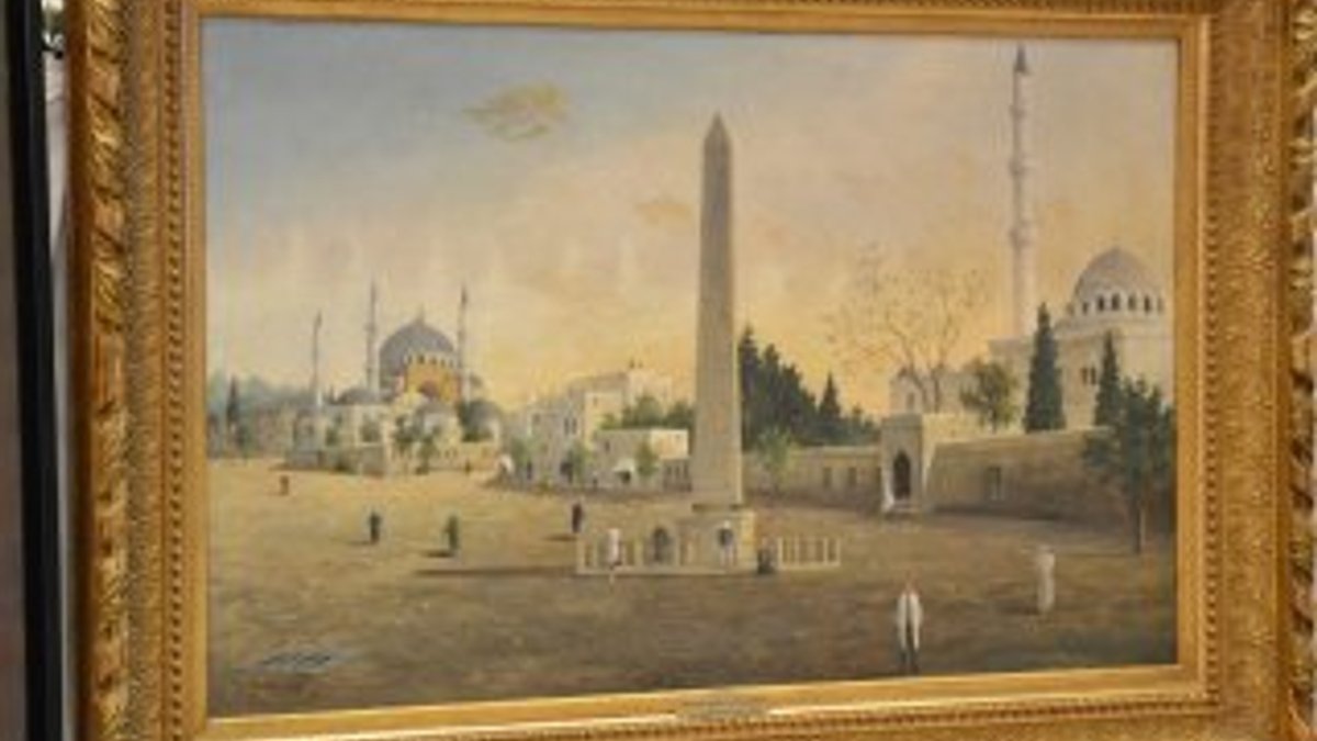 Sultan Ahmet Meydanı tablosu 87 bin 500 liraya satıldı