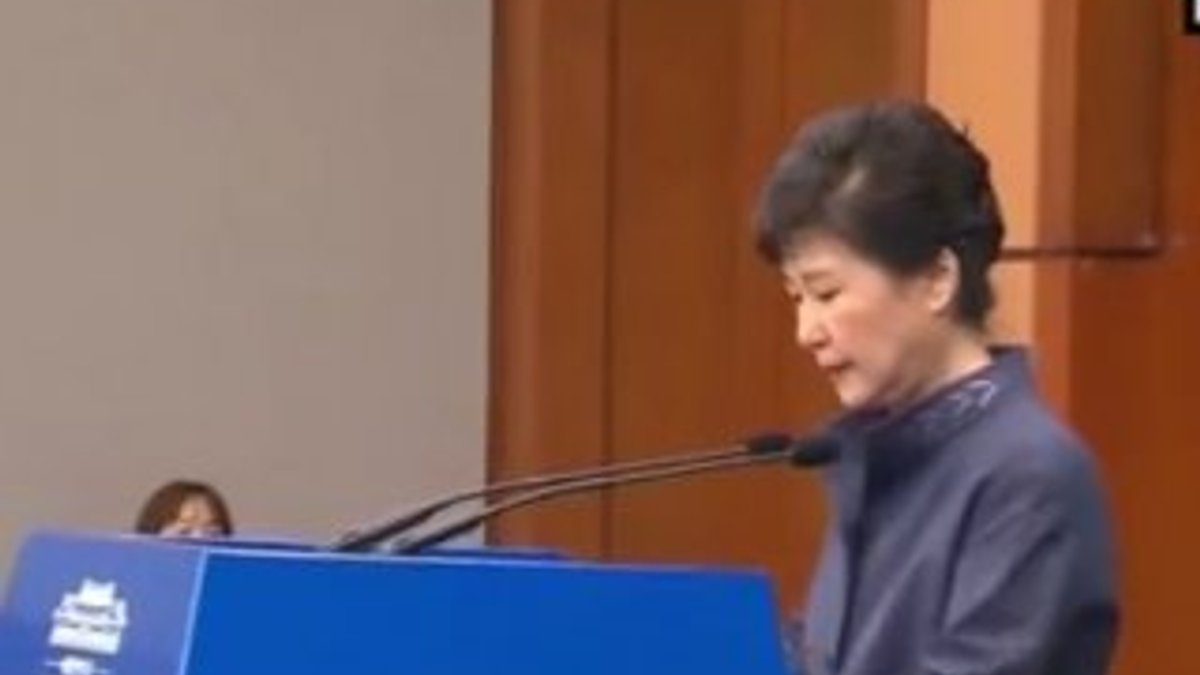 Güney Kore Devlet Başkanı istifasını açıkladı