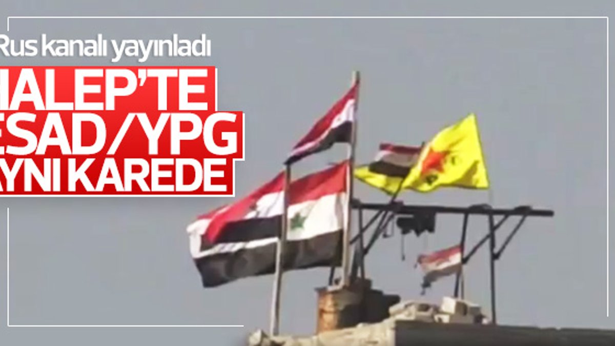 Halep'te Esad ve YPG işbirliği