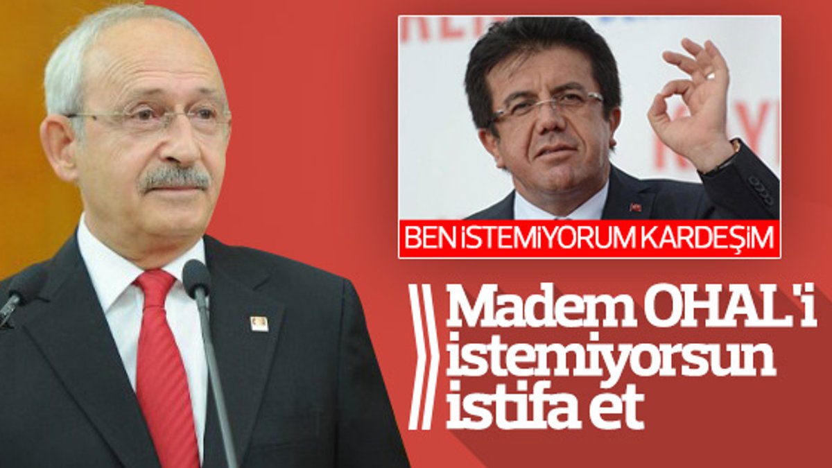 Kemal Kılıçdaroğlu'ndan Bakan Zeybekçi'ye istifa çağrısı