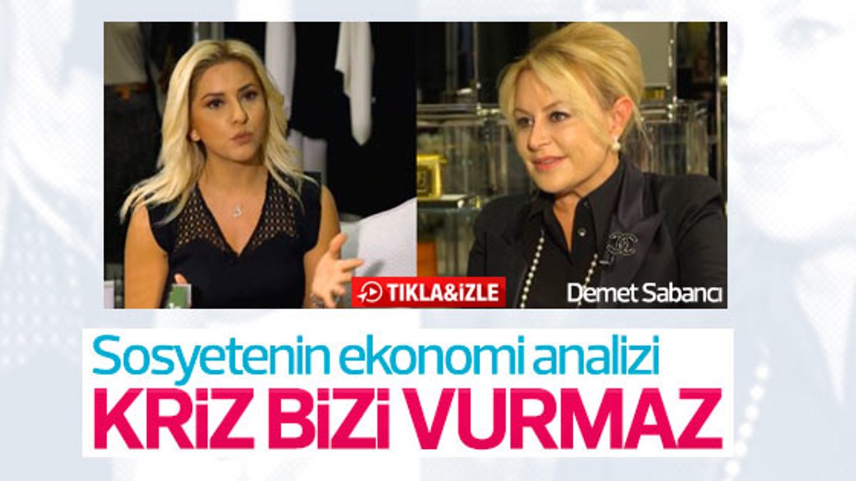 Demet Sabancı: Lükste kriz geçici olur