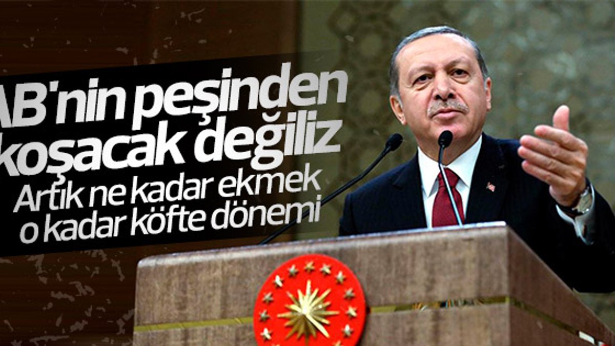 Cumhurbaşkanı Erdoğan Beştepe'de muhtarlarla buluştu