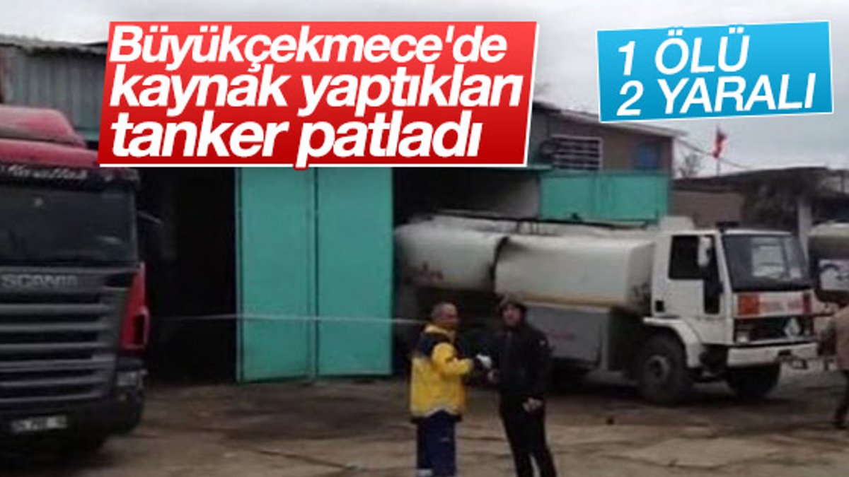 İstanbul'da benzin istasyonunda patlama: 1 ölü, 2 yaralı