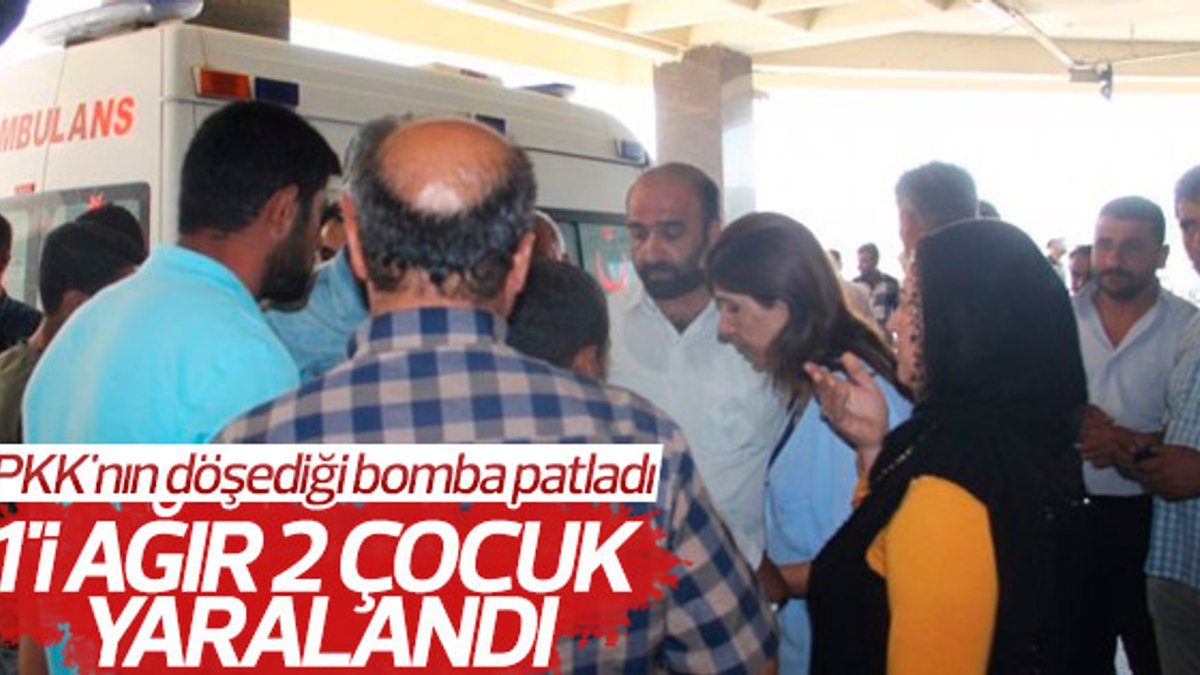 Diyarbakır'da patlama: 2 çocuk yaralı