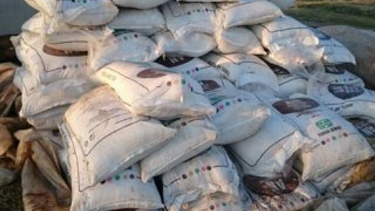 Diyarbakır'da 2 bin 400 kg amonyum nitrat bulundu