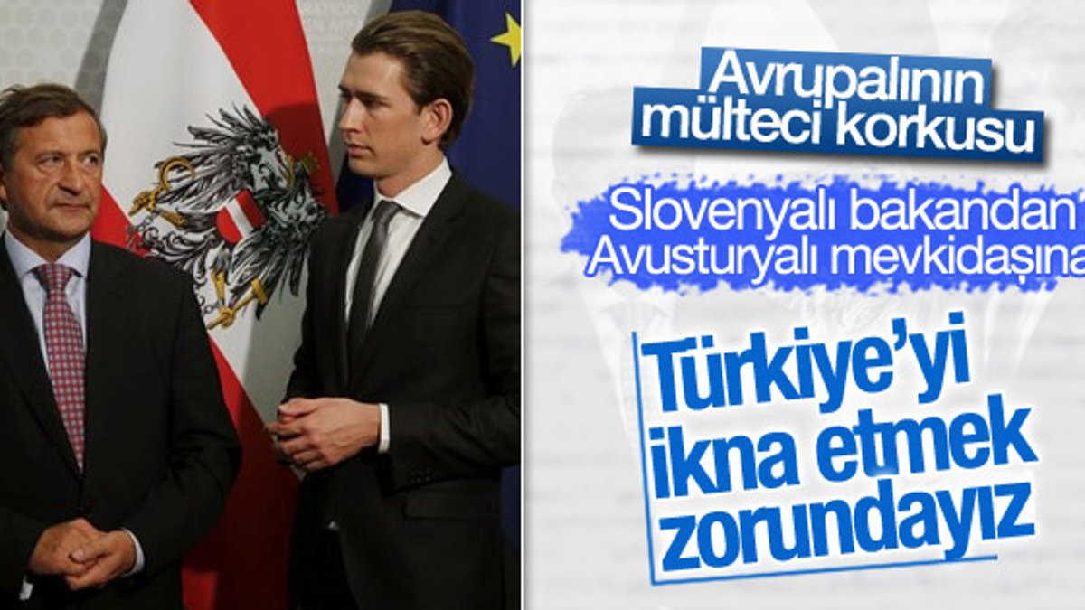 Slovenya'dan Avusturya'ya Türkiye tepkisi