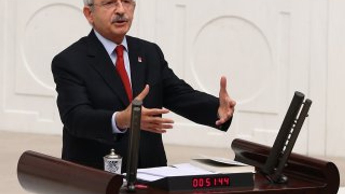 Kılıçdaroğlu bütçe görüşmelerinde konuştu