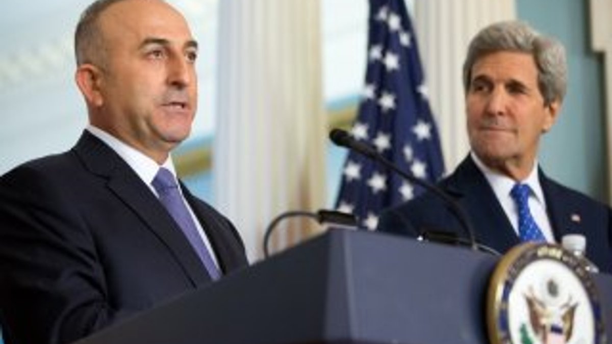 Çavuşoğlu, ABD Dışişleri Bakanı Kerry’le görüştü