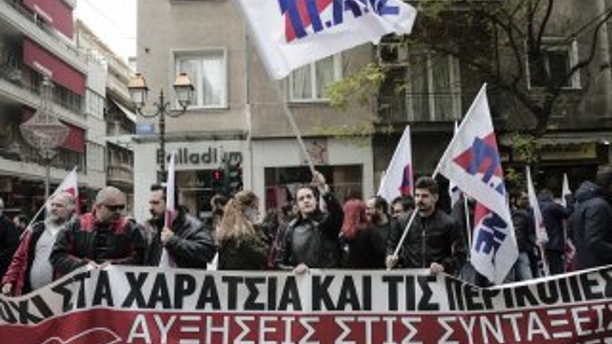 Yunanistan grevde