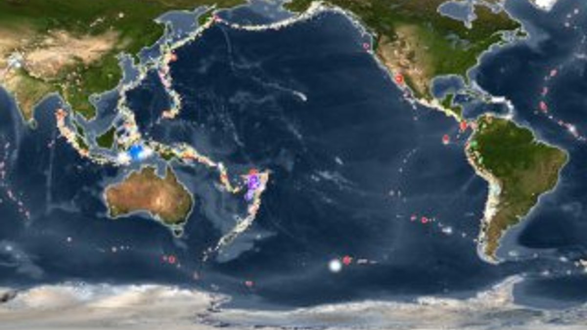 21. asrın ilk 15 yılının depremleri tek animasyonda