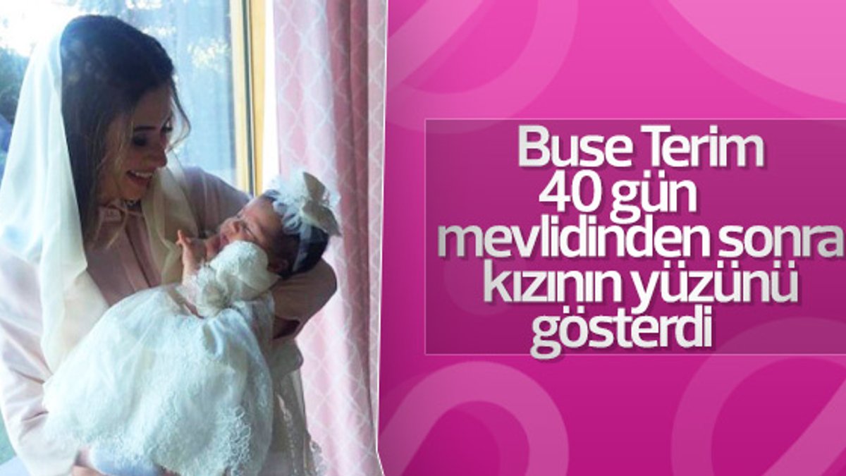 Buse Terim kızının yüzünü ilk kez gösterdi