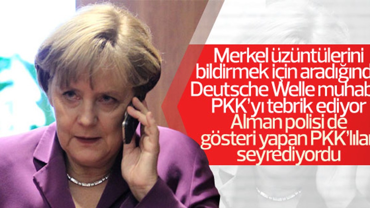 Merkel'den Cumhurbaşkanı'na taziye telefonu