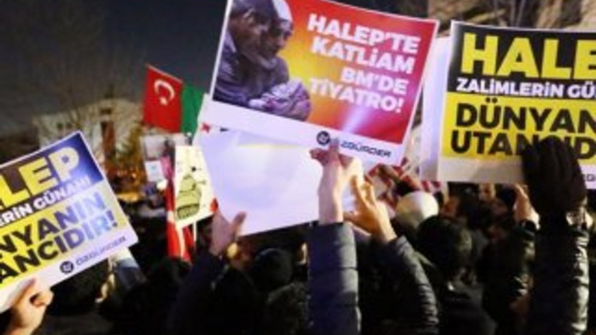 İran'ın Ankara ve İstanbul elçilikleri önünde protestolar