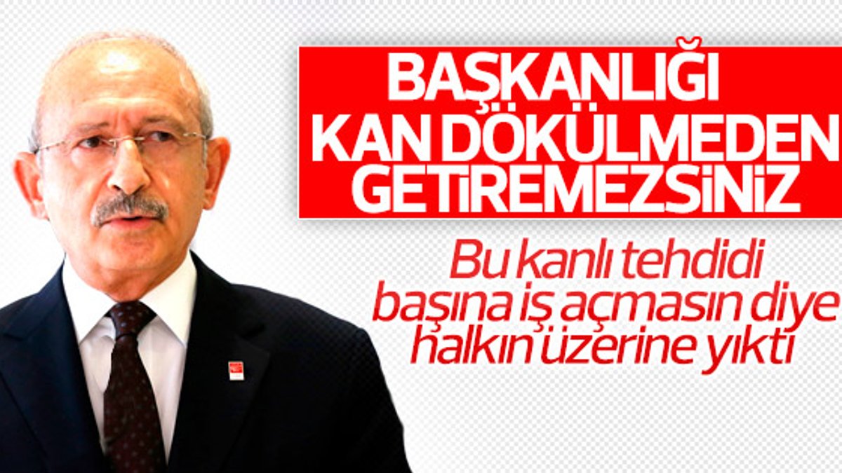 Kılıçdaroğlu'na göre terörün sebebi başkanlık sistemi