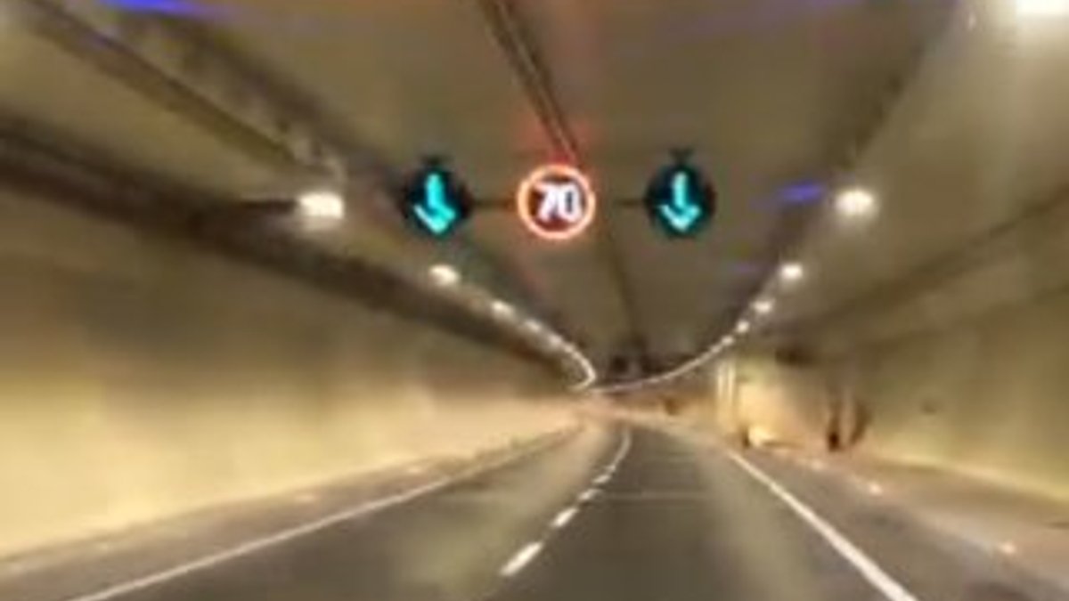 AK Partili vekil Çamlı Avrasya Tüneli'ni görüntüledi