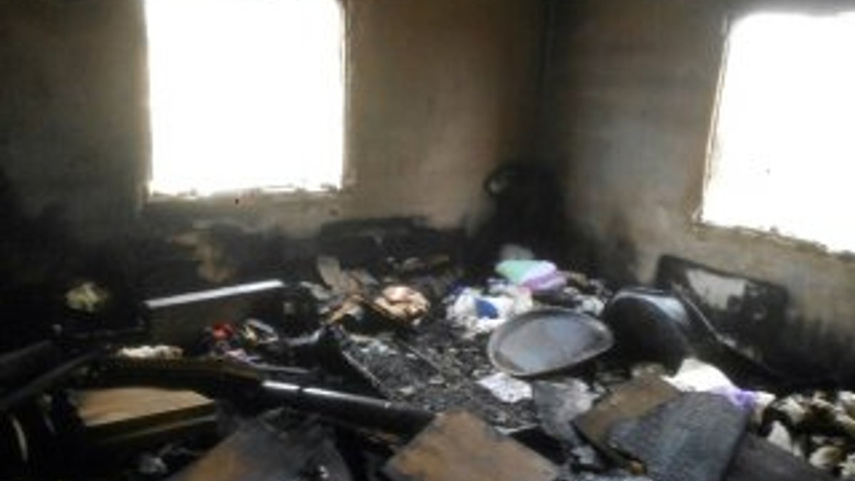 Engelli karısını öldürdü sonra evi ateşe verdi