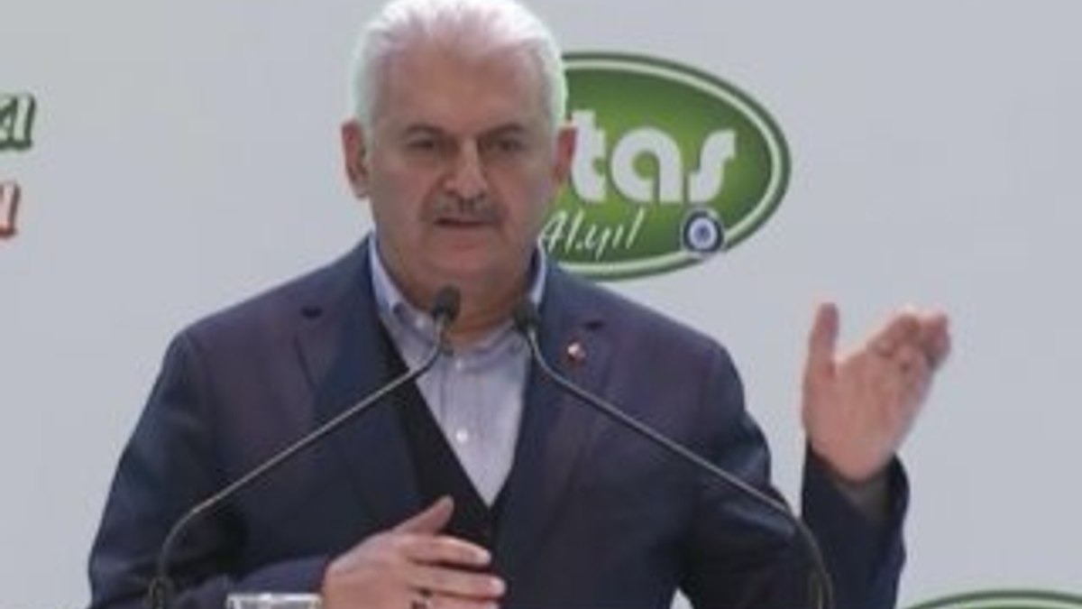 Başbakan Yıldırım İzmir'de konuştu