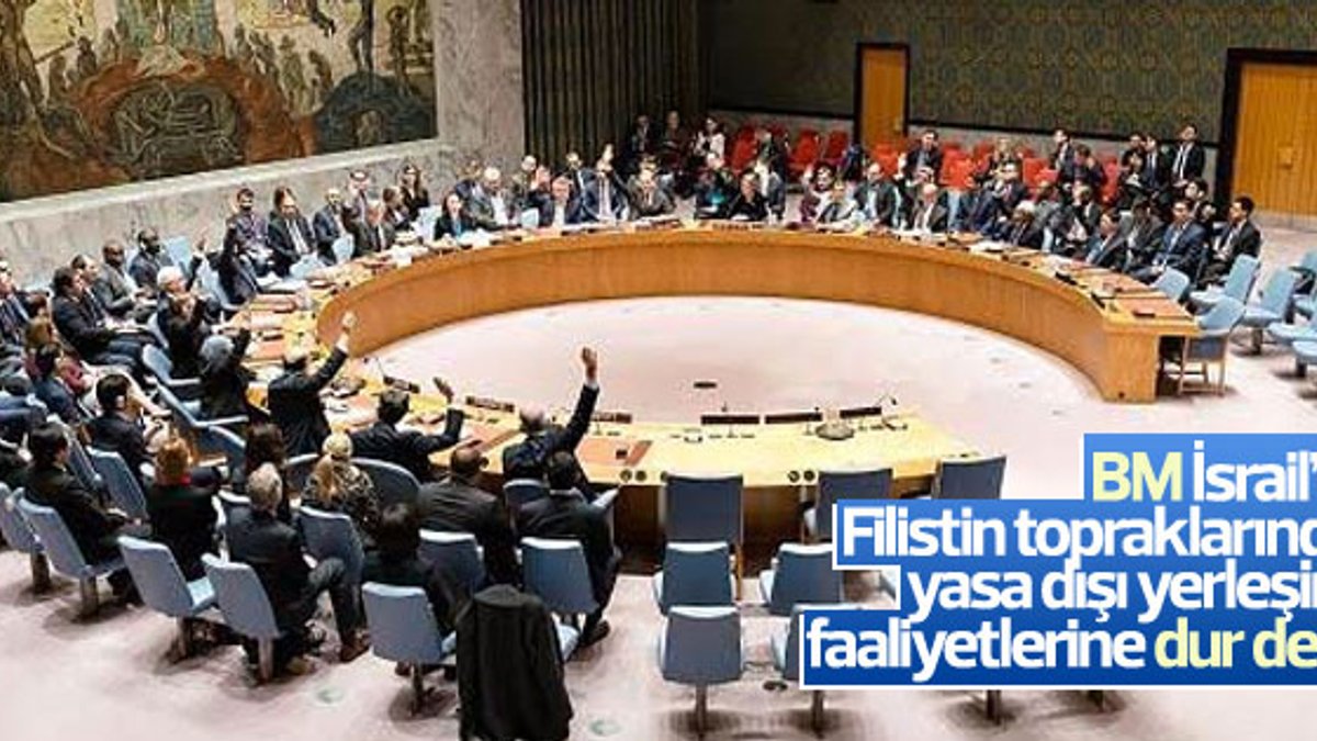 BM Güvenlik Konseyi'nden İsrail kararı