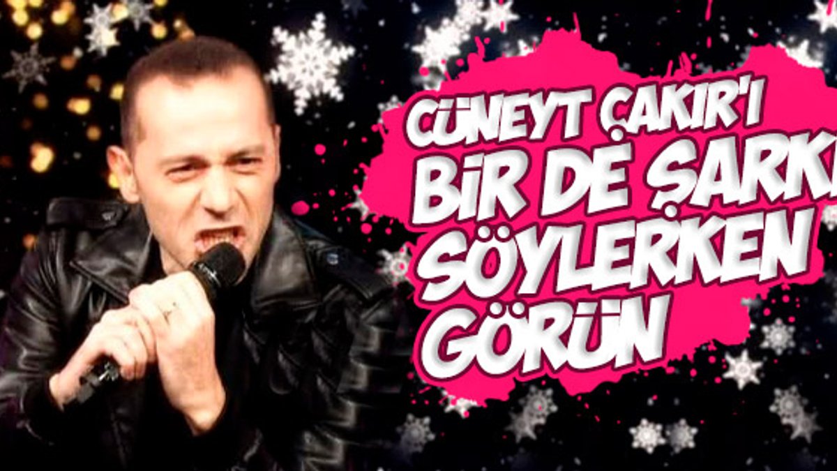 O Ses Türkiye'de Cüneyt Çakır'dan canlı performans