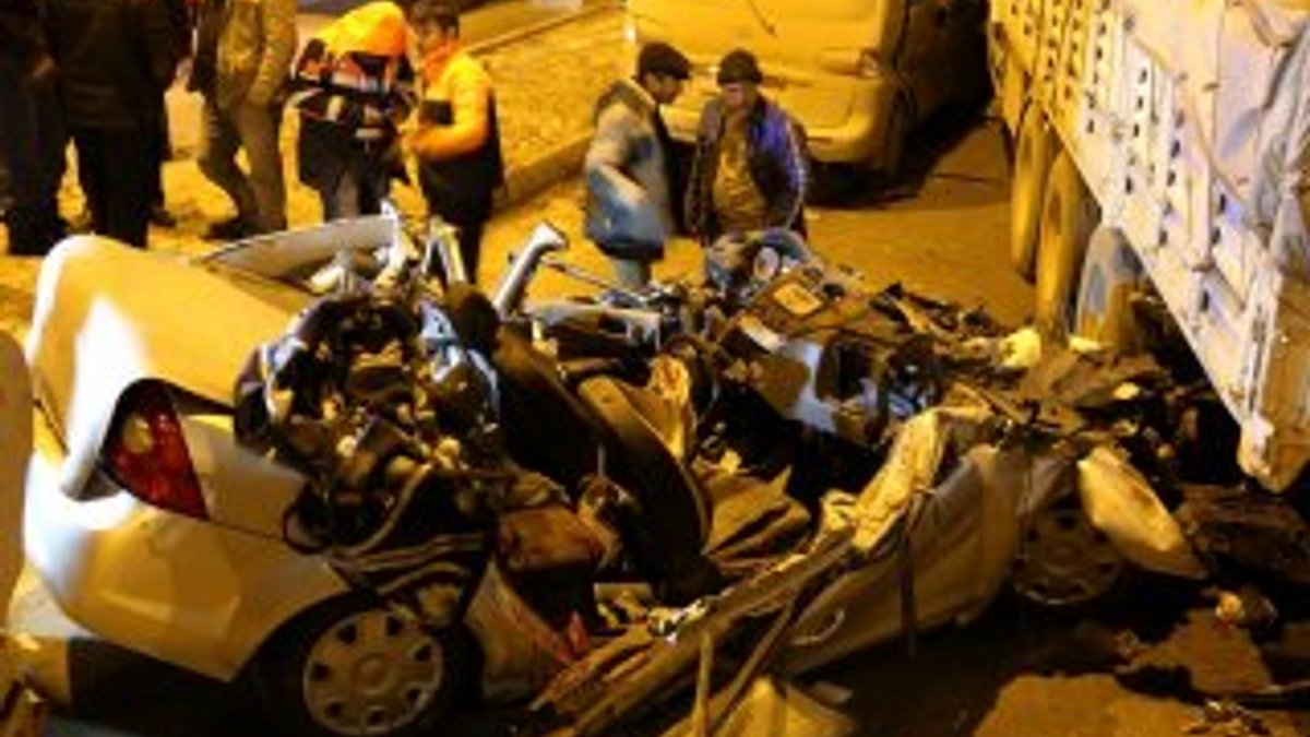 Bayburt'ta zincirleme kaza: 3 ölü 5 yaralı