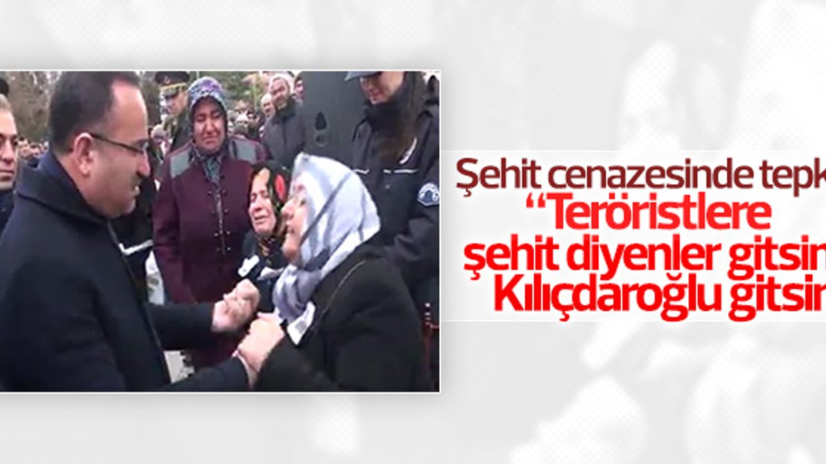 Şehit yakını Kılıçdaroğlu'na tepki gösterdi