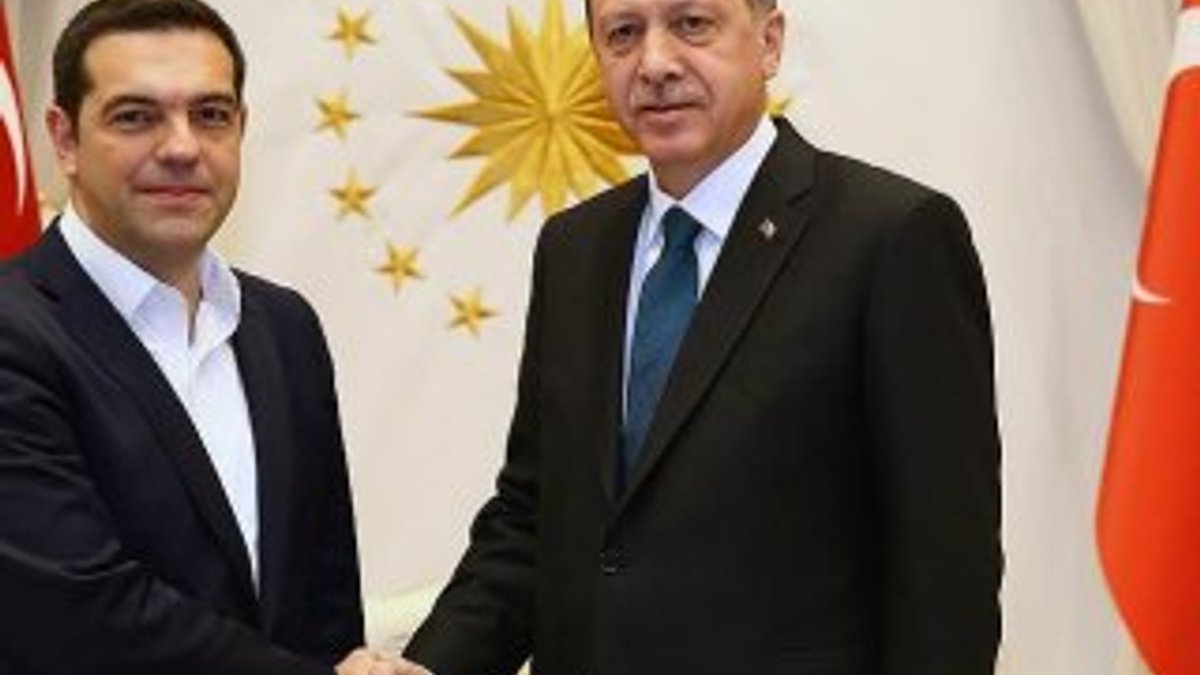 Erdoğan ile Çipras arasında Kıbrıs görüşmesi
