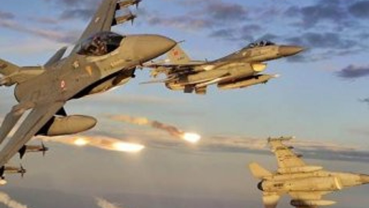 Irak'ın kuzeyine hava harekatı: 14 PKK hedefi bombalandı