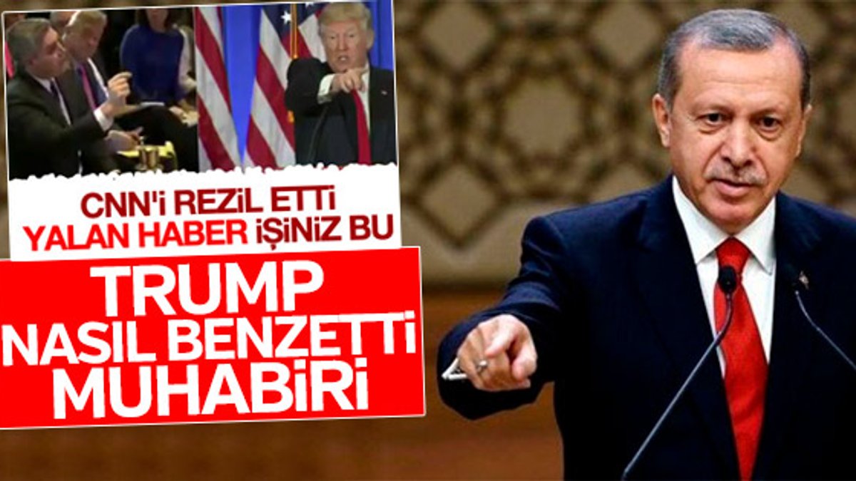Erdoğan Trump'ın CNN muhabirini fırçalamasına değindi