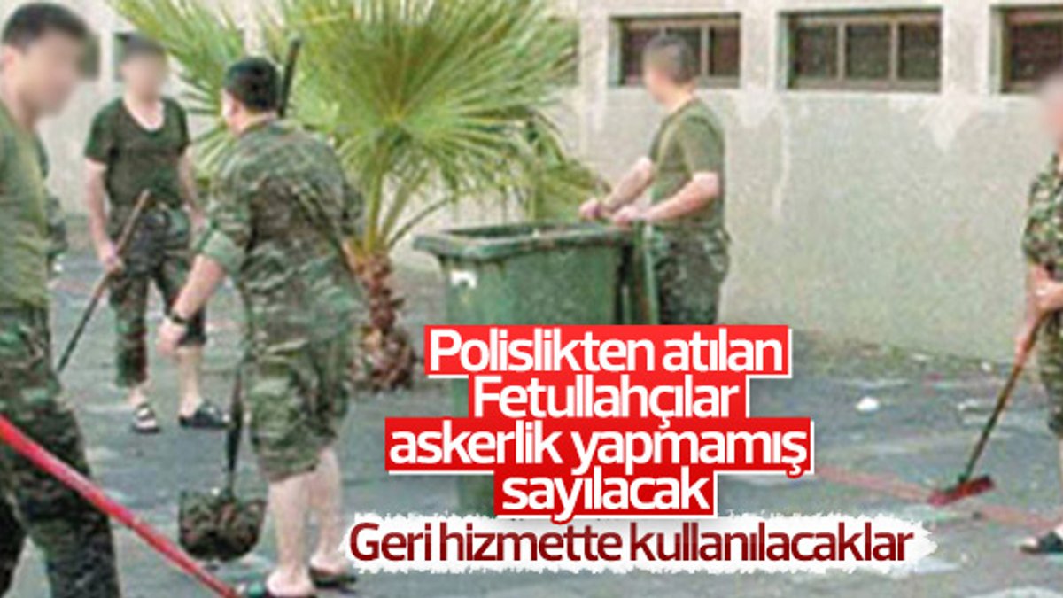FETÖ'den ihraç edilen polisler askerlik yapacak