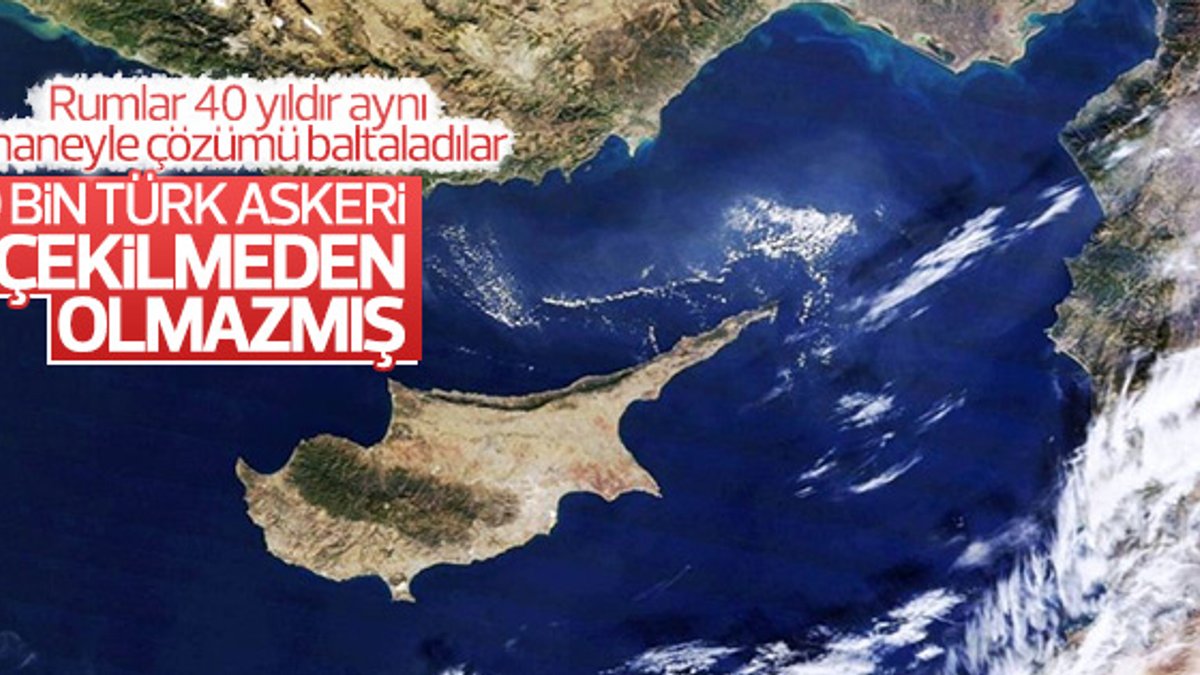 Anastasiadis: Türk askeri çekilmeden çözüm olmaz