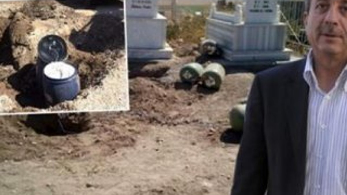 Eker'in aile mezarlığına bomba koyan PKK'lı yakalandı
